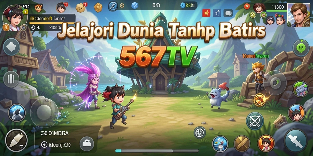 Gameplay seru dalam dunia terbuka 567TV dengan banyak petualangan.