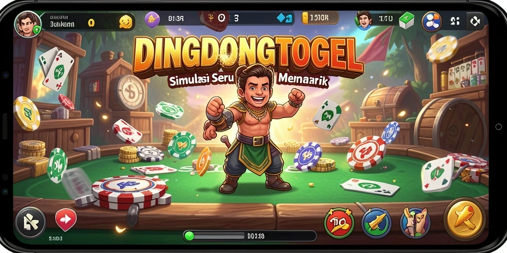 Tangkapan layar gameplay DINGDONGTOGEL yang menunjukkan aksi seru permainan.