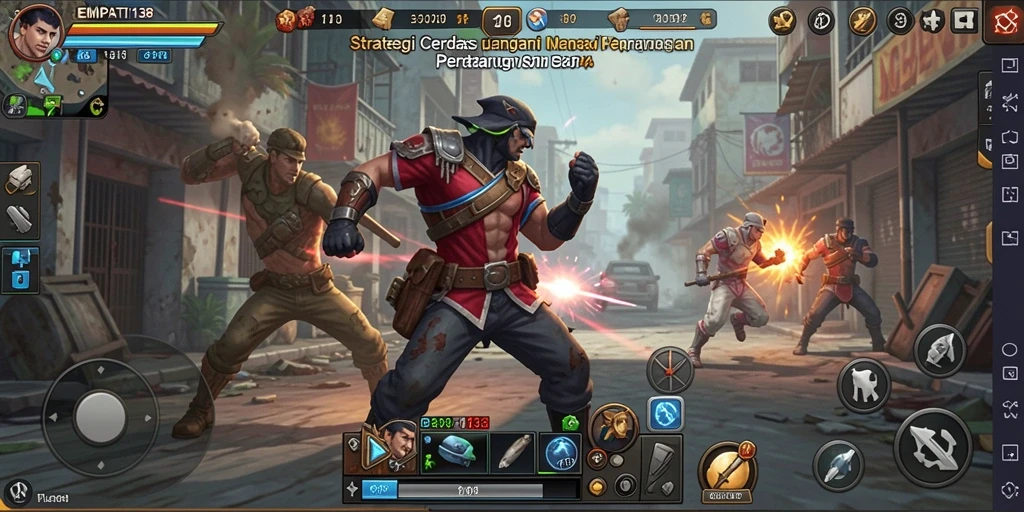 Tampilkan gameplay dinamis EMPATI138 yang penuh strategi.