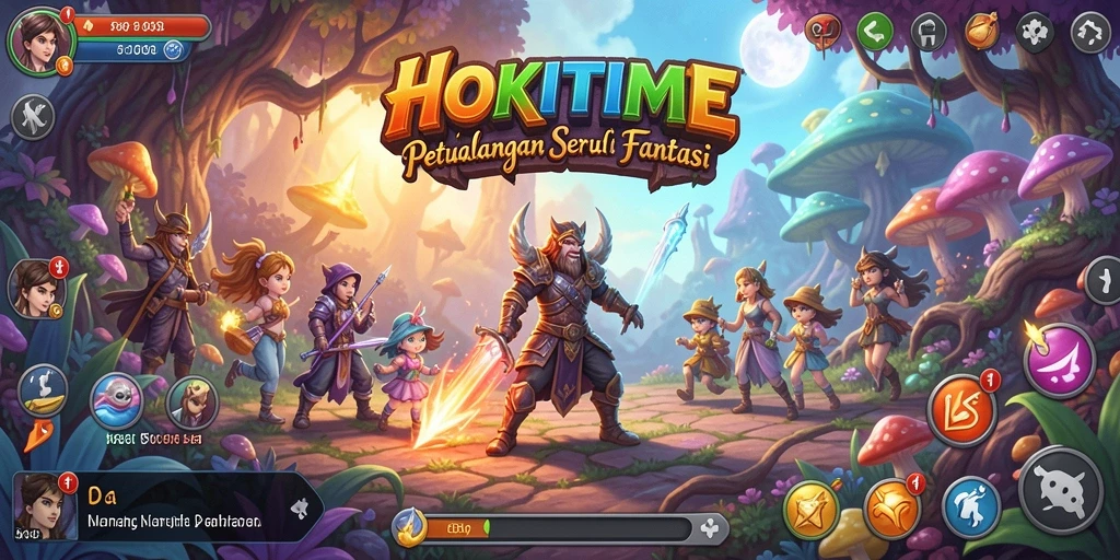 Gameplay seru dan penuh petualangan di HOKITIME.