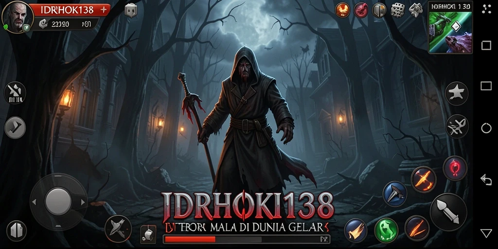Tangkapan layar dari gameplay menyeramkan IDRHOKI138 yang penuh ketegangan.