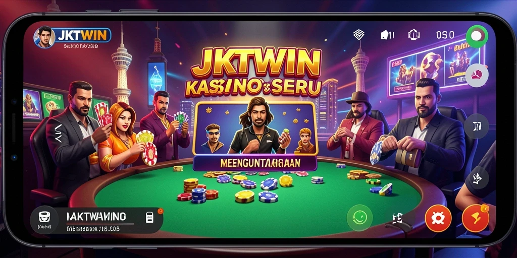 Tampilan gameplay seru dan menegangkan di JKTWIN Kasino.