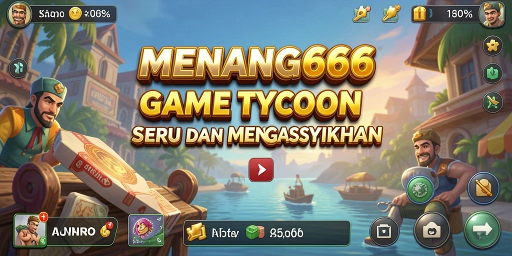 Tampilan gameplay MENANG666 yang menarik dan penuh strategi Tycoon.