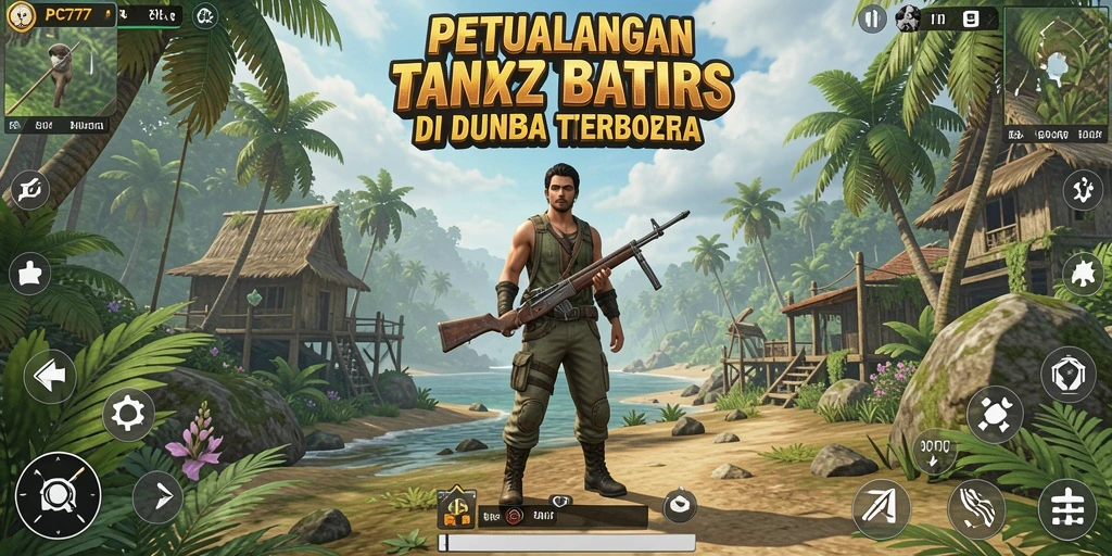 Tampilan gameplay menakjubkan di dunia Open World yang luas.