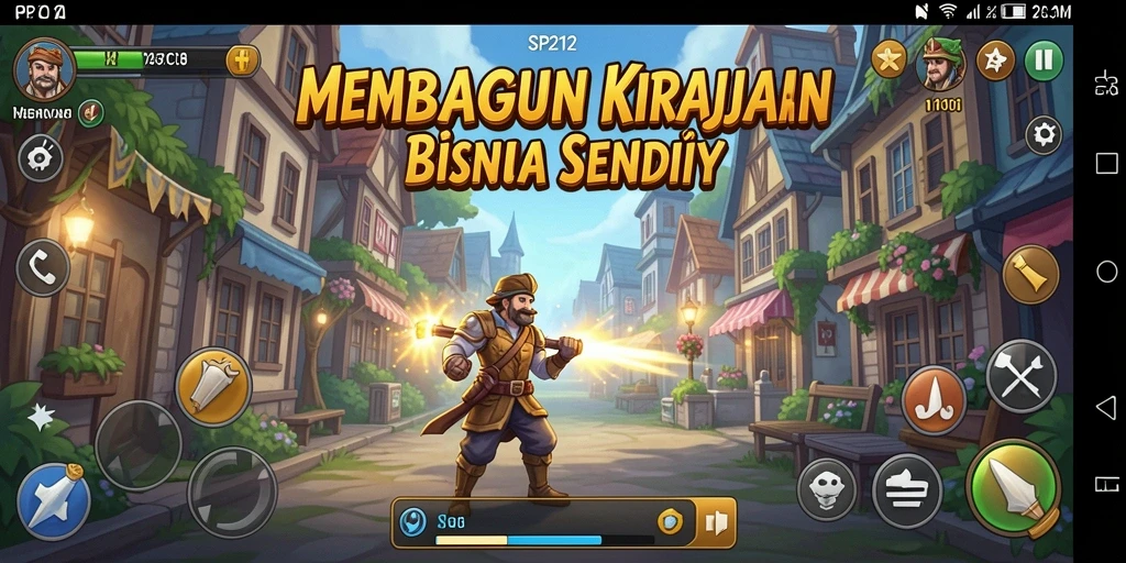 Tampilan gameplay menarik dalam game Tycoon SP212.