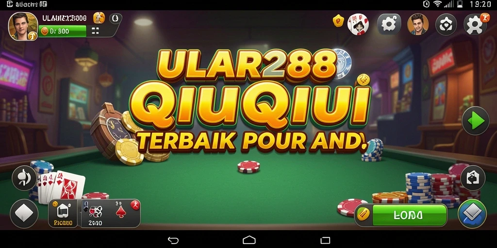 Tampilan menarik dari gameplay QiuQiu di ULAR288.
